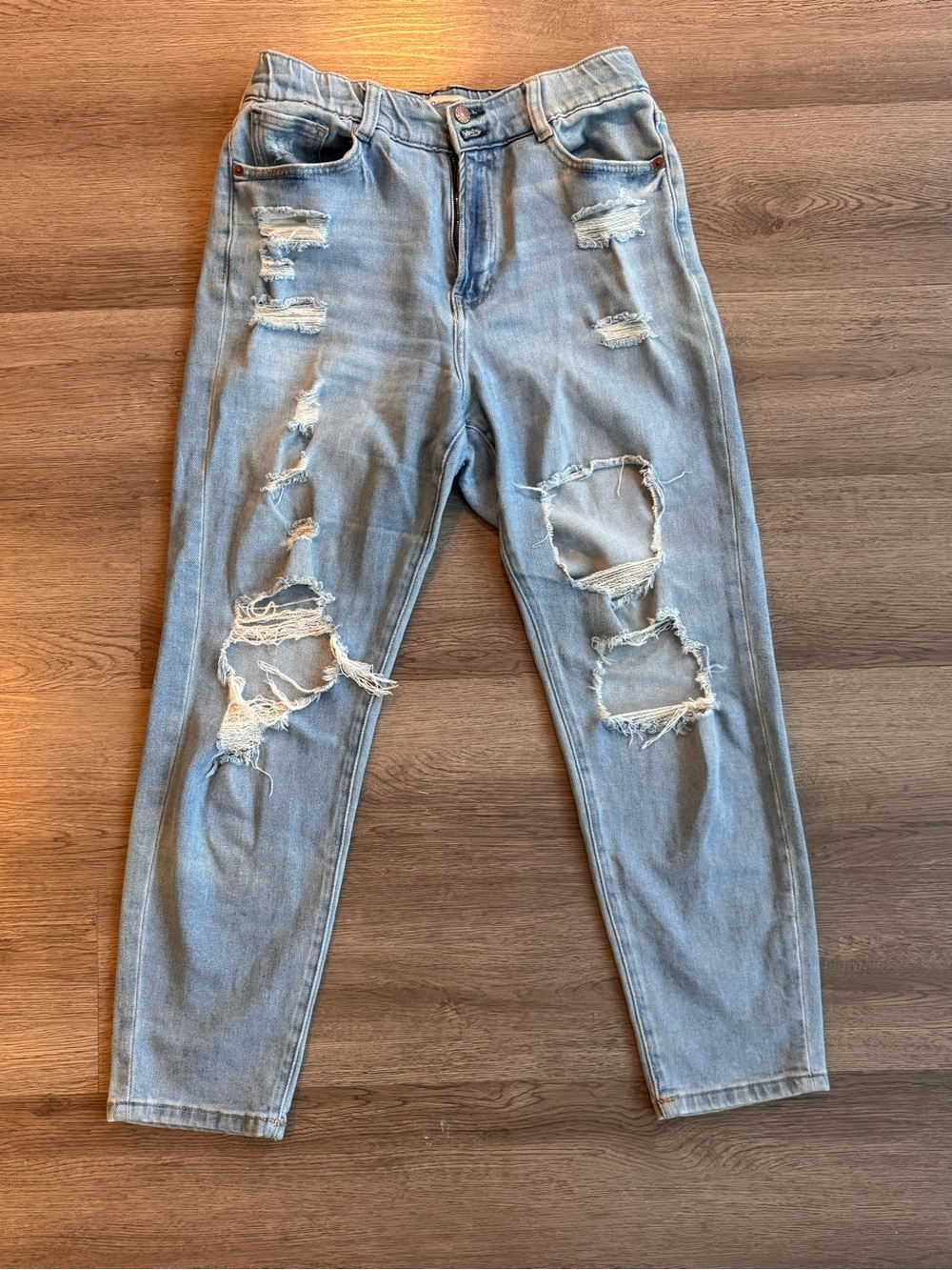 Ripped Mom Jeans